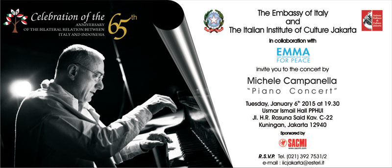 65th anniversary of Bilateral Relations between Italy & Indonesia