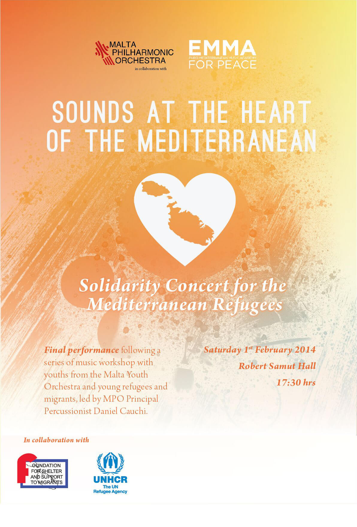 Pictures from rehearsals for Sounds at the Heart of the Mediterranean